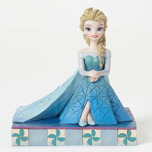 Jim Shore Disney Traditions - Elsa Personality Pose Be Yourself Figurine