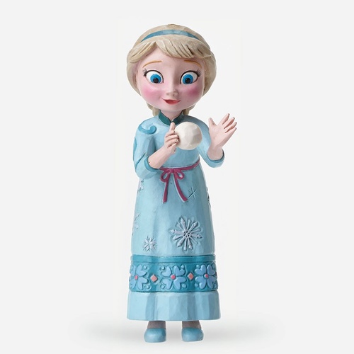 Jim Shore Disney Traditions - Young Elsa From Frozen Figurine