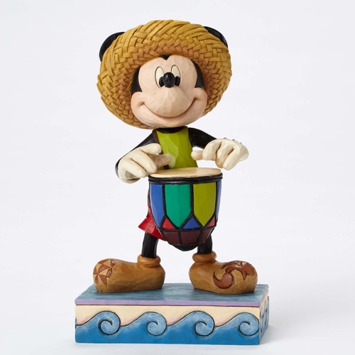 Jim Shore Disney Traditions - Mickey Mouse - Welcome To Caribbean Figurine