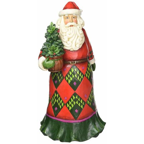 Heartwood Creek Classic - Santa with Evergreen - Rooted in Tradition