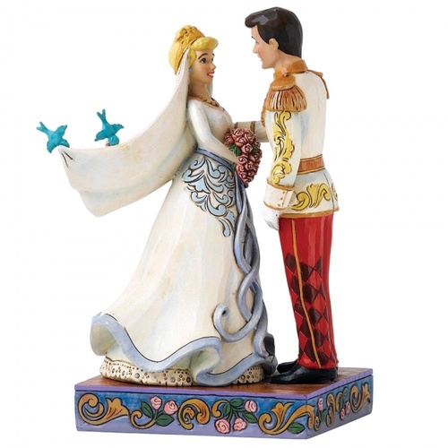 Jim Shore Disney Traditions - Cinderella & Prince Wedding Figurine