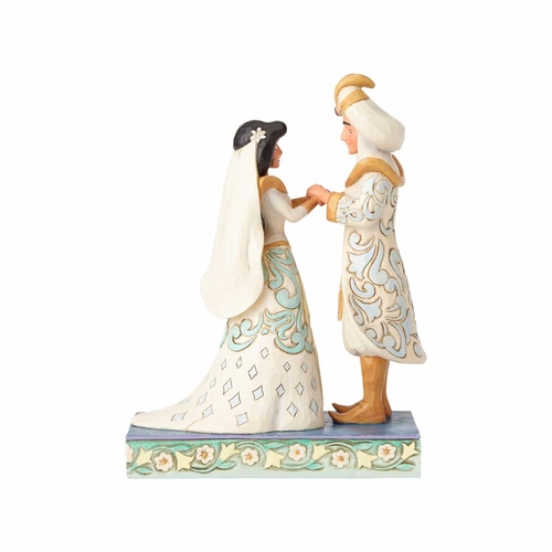 Jim Shore Disney Traditions - Jasmine And Aladdin Wedding Figurine - A ...