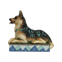 Jim Shore Heartwood Creek Dog Collection - Kaiser the German Shepherd