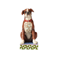 Jim Shore Heartwood Creek Dog Collection - Bruno the Boxer