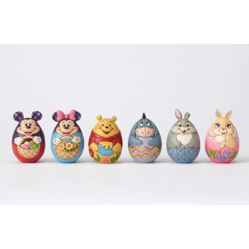 Jim Shore Disney Traditions - Character Eggs Set of 12 Figurines