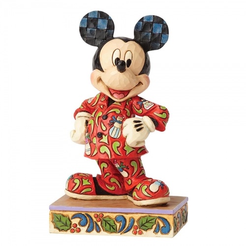 Jim Shore Disney Traditions - Mickey Mouse Magical Morning Figurine