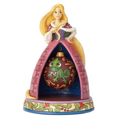 Jim Shore Disney Traditions - Rapunzel Tidings Of Joy Christmas Figurine