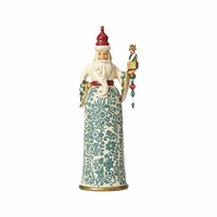 Heartwood Creek Santa Collection - Golden Garland Santa - Gracious is Giving