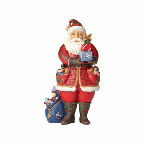 Heartwood Creek Classic - Santa with toys in pockets