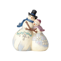 Heartwood Creek Classic - Snowman Couple Hugging