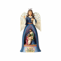 Heartwood Creek Classic - Nativity Angel With Pierced Wings - A Savior For All