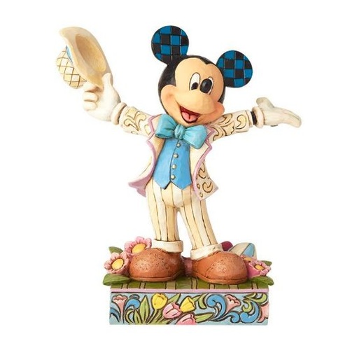 Jim Shore Disney Traditions - Mickey Mouse Easter Spring Figurine