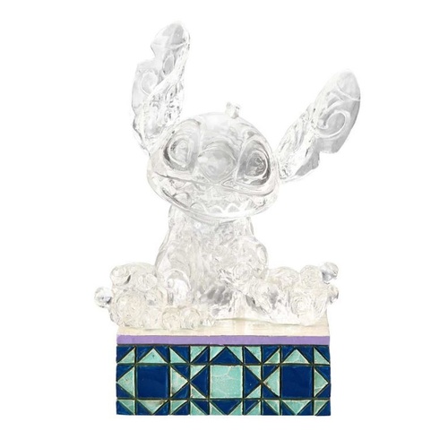 Jim Shore Disney Traditions - Ice Bright Stitch - Stitch Illuminated