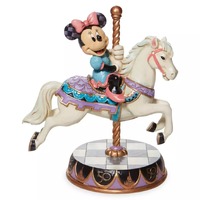 Jim Shore Disney Traditions - Minnie Prince Charming Carousel - WDW 50th Anniversary