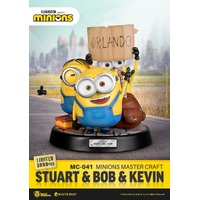 Beast Kingdom Master Craft - Minions Stuart, Bob and Kevin