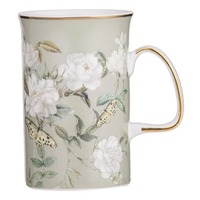 Ashdene Elegant Rose - Green Mug