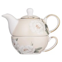 Ashdene Elegant Rose - Tea For One - Cream