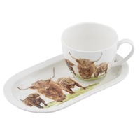 Ashdene Highland Herd - Mug & Plate Set