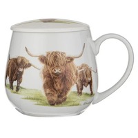 Ashdene Highland Herd - Mug 3 Piece Infuser