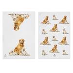 Ashdene Puppy Love Kitchen Towel - Golden Retriever