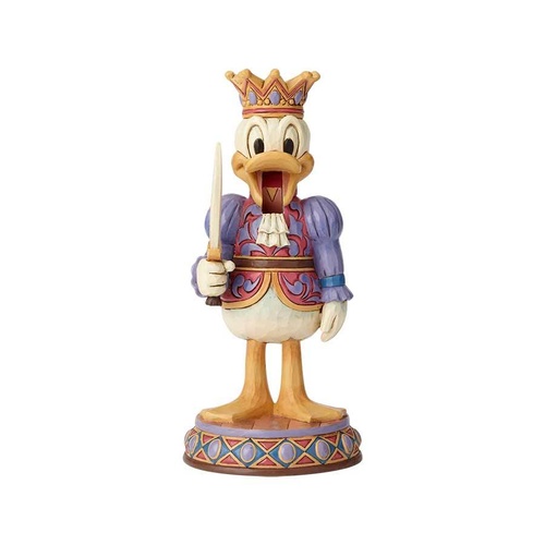 Jim Shore Disney Traditions - Donald Duck Nutcracker Reigning Royal Figurine