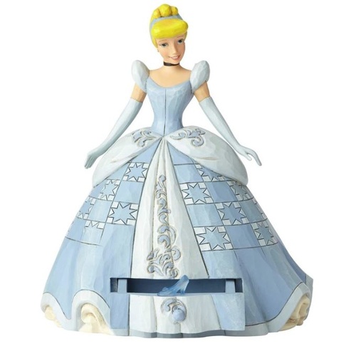 Jim Shore Disney Traditions - Cinderella with Shoe Charm Figurine