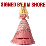 Jim Shore Disney Traditions - Aurora with Tiara Charm Figurine (Signed by Jim Shore)