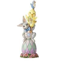 Jim Shore Heartwood Creek - Easter Collection - Pint Sized Easter Stack