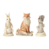 Heartwood Creek White Woodland Collection - White Woodland Animals Set