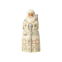 Heartwood Creek White Woodland - Santa with Cane