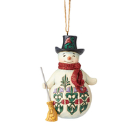 Heartwood Creek Winter Wonderland - Snowman Hanging Ornament