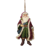 Heartwood Creek Victorian - Victorian Santa Hanging Ornament