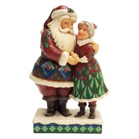 PRE PRODUCTION SAMPLE - Jim Shore Heartwood Creek - Santa & Mrs Claus