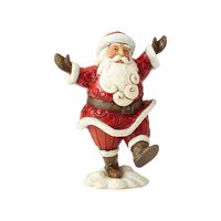 Heartwood Creek Classic - Pint Sized Walking Santa - Hooray for the Holidays