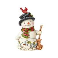 Heartwood Creek Classic - Mini Snowman with Broom