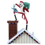Disney Showcase - Santa Jack on Rooftop Light Up Scene