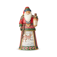 Jim Shore Heartwood Creek - Lapland Santa with Lantern