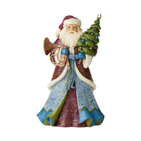 Jim Shore Heartwood Creek Victorian - Santa With Horn