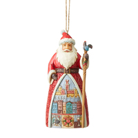 Jim Shore Heartwood Creek Santas Around The World - Portuguese Santa Hanging Ornament