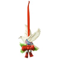 UNBOXED - Jim Shore Heartwood Creek Legends Of Christmas - Turtle Dove Hanging Ornament