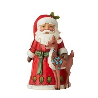 Heartwood Creek Classic - Pint Sized Santa With Deer