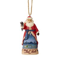 Jim Shore Heartwood Creek - The First Noel Santa Hanging Ornament