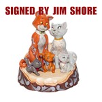 Jim Shore Disney Traditions - Aristocats - Pride And Joy Carved By Heart (Signed by Jim Shore)