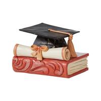 Jim Shore Heartwood Creek - Graduation Cap Mini Figurine