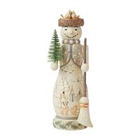 Jim Shore Heartwood Creek White Woodland - Nutcracker