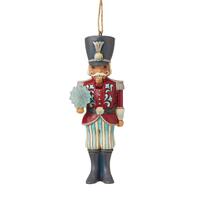 Jim Shore Heartwood Creek Winter Wonderland - Nutcracker Hanging Ornament