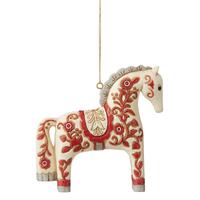 Jim Shore Heartwood Creek Nordic Noel - Darla Horse Hanging Ornament