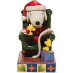 Peanuts by Jim Shore - Santa Snoopy with Christmas List