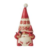 Jim Shore Heartwood Creek Nordic Noel - Gnome with Birdhouse