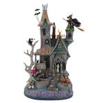 Jim Shore Heartwood Creek - LED Musical Haunted House Masterpiece